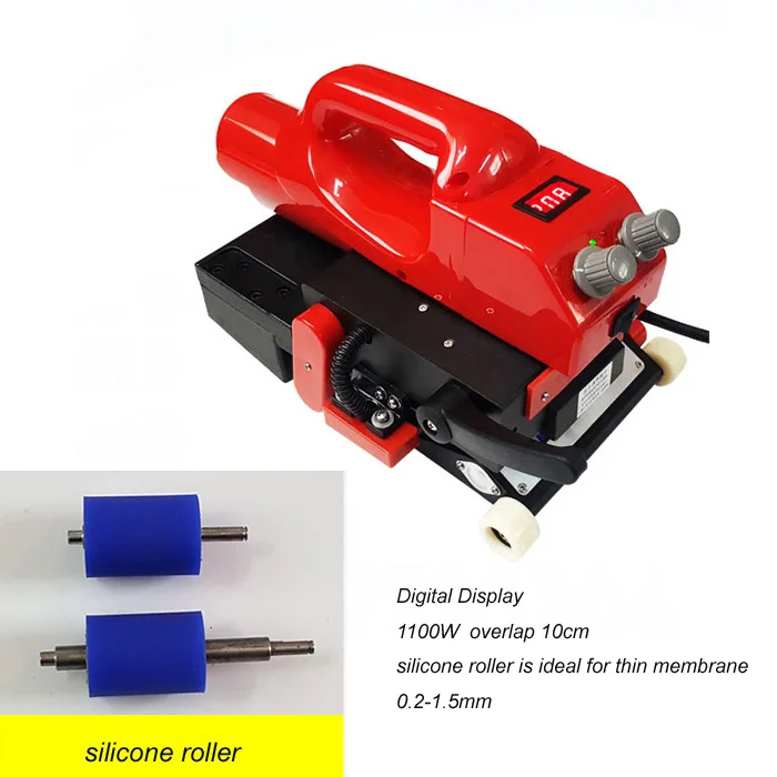 DIGITAL silicone HDPE лист геомембраны сварочный аппарат горячий клин сварочный аппарат пластиковый вкладыш сварочный аппарат ПВХ пленка запайки - Цвет: DIGITAL silicone