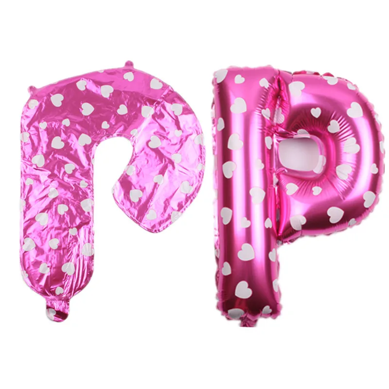 Воздушные шары-буквы 16 дюймовые для дня рождения | Дом и сад