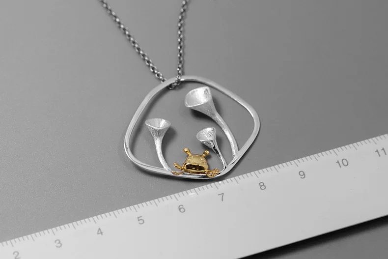 Acecare оригинальный сад эльф Монстр Стерлинговое Серебро 925 женский кулон без