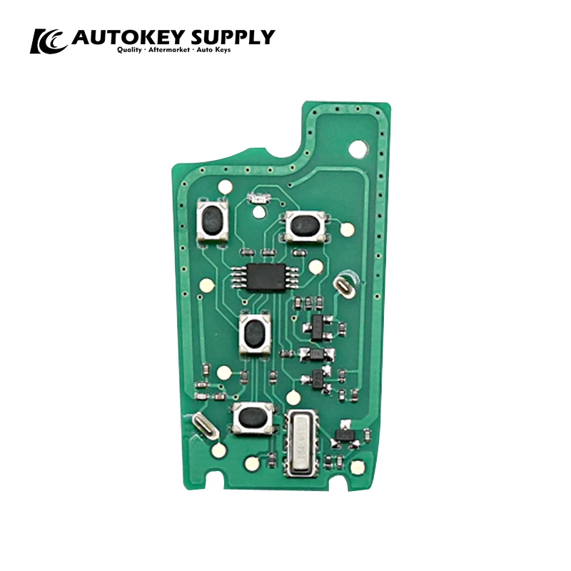 Дистанционный ключ AKFTFC404 AUTOKEYSUPPLY с 4 кнопками Ask 433 МГц (копирование фиксированного
