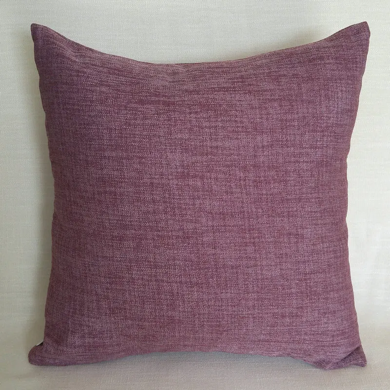 Льняные наволочки для подушек с невидимой молнией дивана 45x45 см 50x30 60x60 50x80