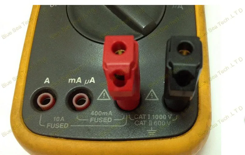 5 пар высококачественных красных и черных позолоченных латунь + PA66 4 мм аудио