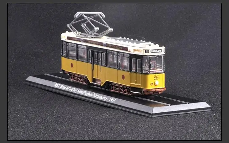 1: 87 сплав Ретро модель трамвая, высокая моделирования трамвая T3 NR. TATRA 1961, литая металлическая игрушка, ретро коллекция игрушечного автомобиля
