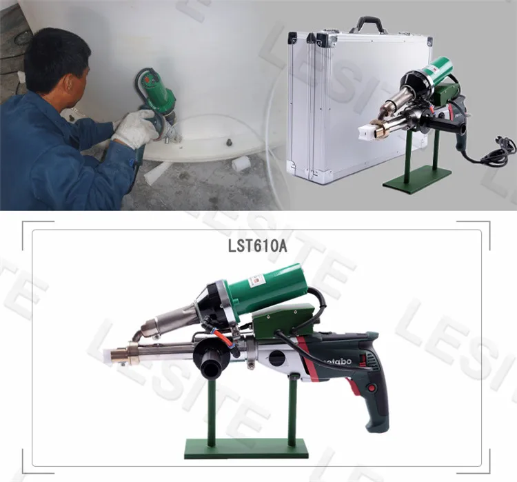 Трубопровода портативный экструзии Тип Пластик Сварочная горелка сварочный