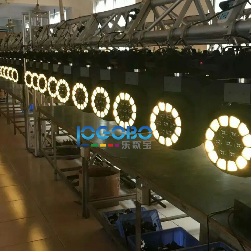 Китай 19x15 Вт LED Луч движущаяся головка B Eye Lighitng Zoom Дискотека DJ глина пчела Paky лампа
