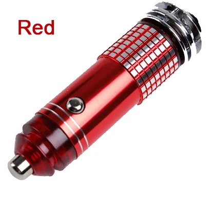 Освежитель воздуха миниатюрный светодиодный автомобильный очиститель ионный