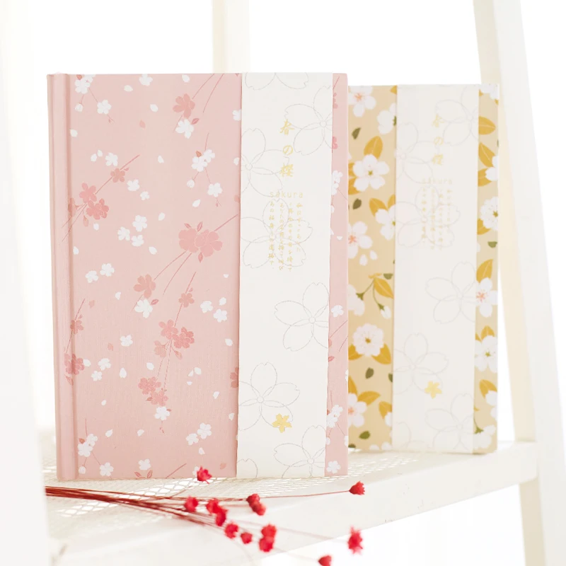 Японская кавайная милая Сакура Цветочный планировщик молочный ежемесячный