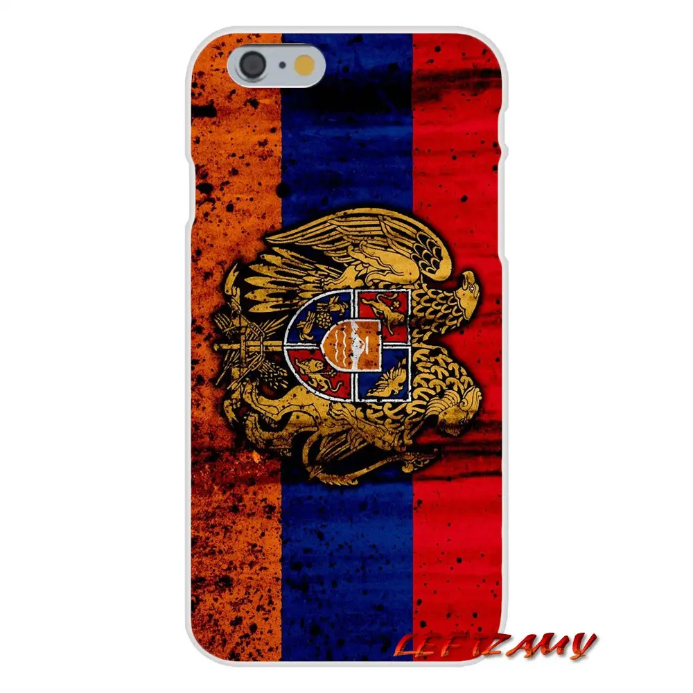 Прозрачный чехол из ТПУ для Samsung Galaxy A5 A6S A7 A8 A9S Star J4 J6 J7 J8 Prime Plus 2018 Armenia Russia Eagle Wings
