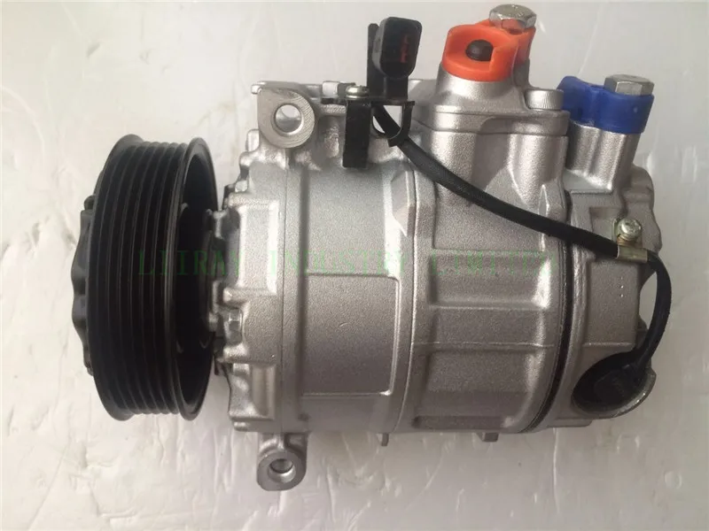 

AUTO AC COMPRESSOR FOR AUDI A6/A8 2.4/2.8 OEM 8E0260805AS 4G0260805B 4F0260805AJ 447170-9490 447180-9492 447190-9570 6SEU14C