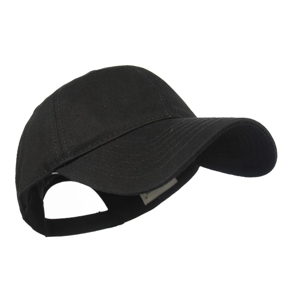 TSNK Мужская и Женская Бейсболка Snapback s растягивающаяся шапка для рыбалки кепки для бега Спортивная Кепка - Цвет: Черный