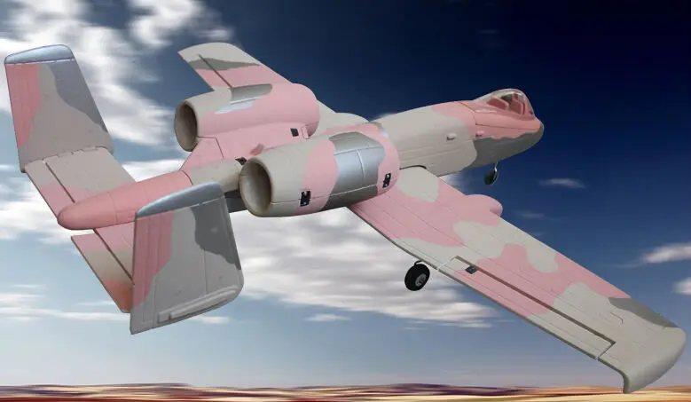 Самолет Dynam RC EDF Jet 64 мм A10 PNP 8933 | Игрушки и хобби