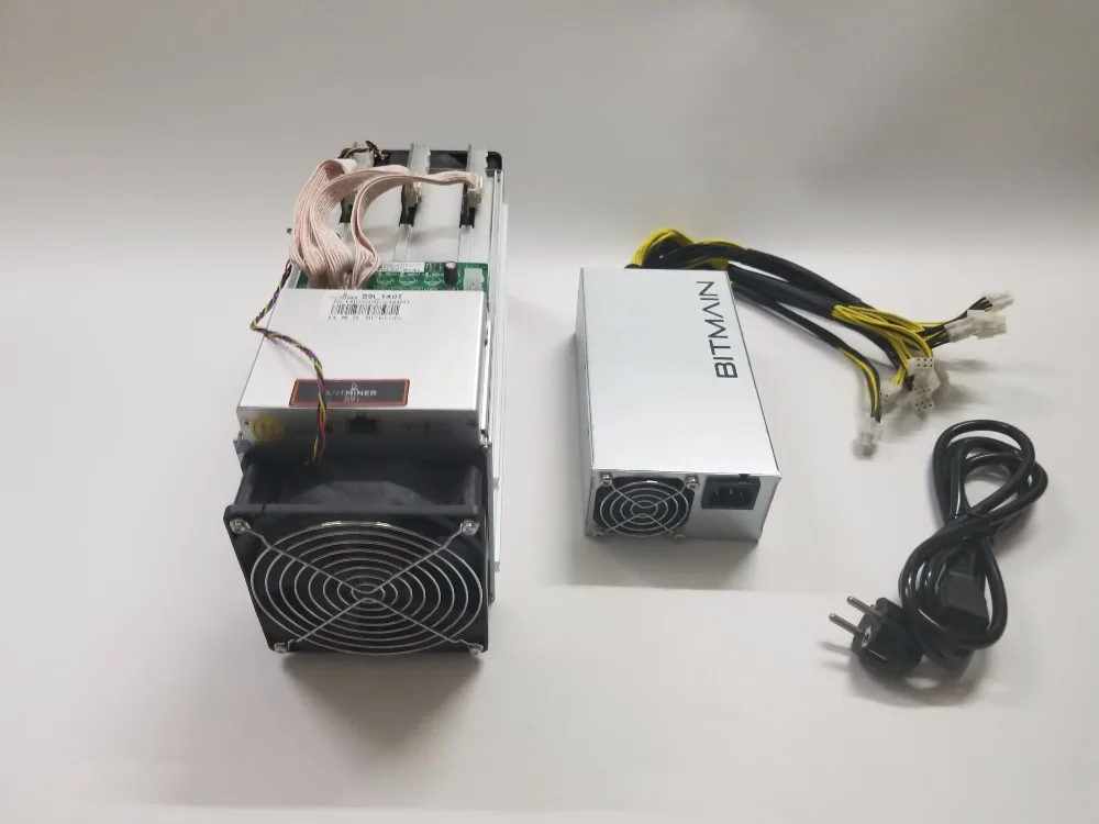 YUNHUI AntMiner S9i 14T Биткойн Майнер с Bitmain 1800 Вт PSU Asic новейший 16nm Btc BCH