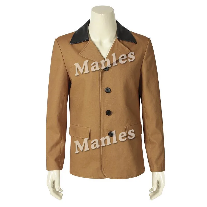 Coat Only Игра Red Dead Redemption 2 костюм ковбоя Артура Моргана Косплей кожаная форма Хэллоуин Карнавальный Наряд полный костюм на заказ - Цвет: Coat Only