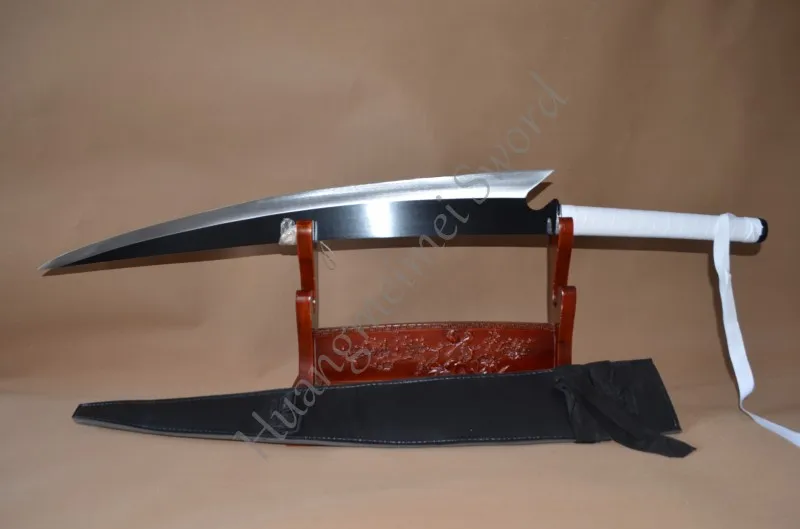 Бесплатная доставка Ichigo меч Отбеливатель Аниме Dual Wield Blade Zangetsu Kurosaki большой 42 25