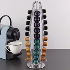 Держатель для кофе Nespresso, вращающаяся стойка для капсул, капсулы для хранения