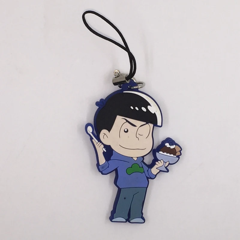 1 шт. резиновый брелок Osomatsu-san Osomatsu San редкие ремешки для косплея | Игрушки и хобби
