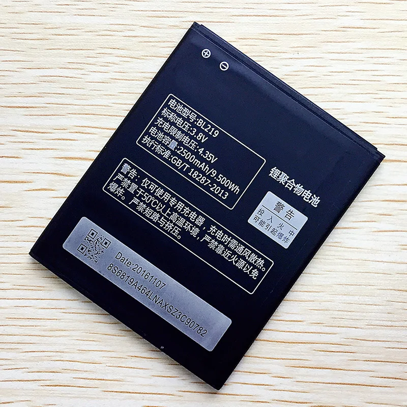 CUUSEY Новинка BL 219 BL219 батарея для lenovo A880 S856 A889 A890E S810T A850+ A916 2500 мАч мобильный телефон перезаряжаемый Расширенный