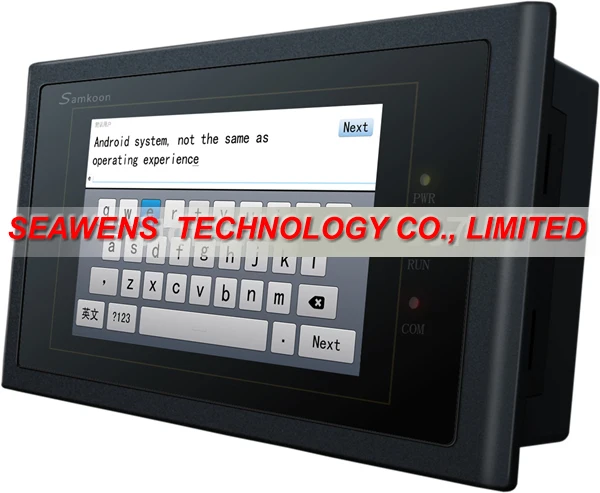 SK-050AE: 5-дюймовый сенсорный экран HMI фотосессия с кабелем программирования и