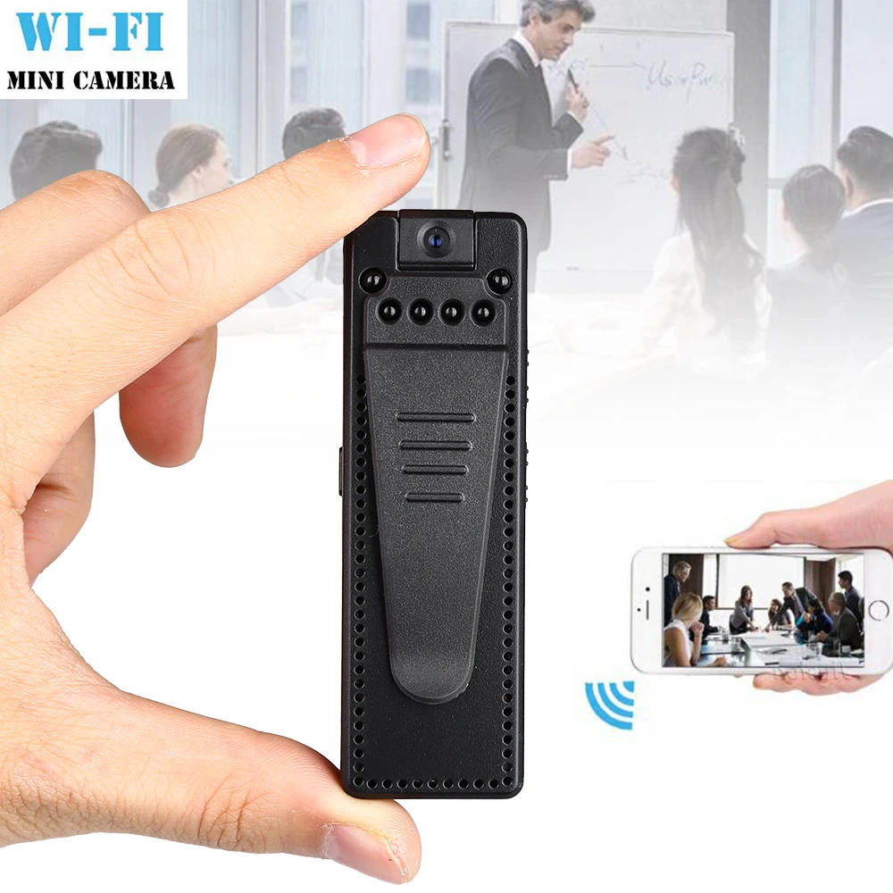 A12 HD 1080P Мини wifi камера ручка для тела s Запись H.264 обучения с Светодиодный