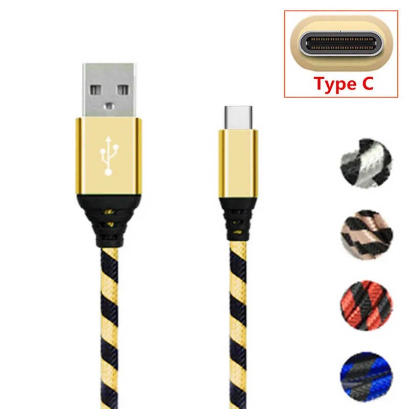 Цветной usb кабель быстрой зарядки 20 см Type C для телефонов Samsung S10 S8 C9 Xiaomi mi a1 8 9 5 Huawei