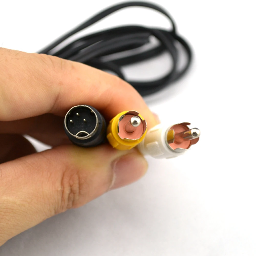 

3 pin Audio video AV Cable for SEGA Mega Drive 2 RCA Cord for SEGA Genesis 2