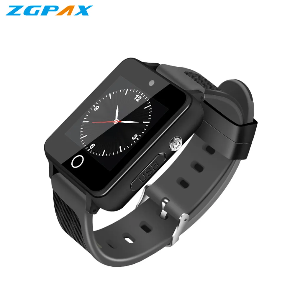 ZGPAX умные часы S9 MTK6580 Android 5 1 4 ядра Гб + 16 gps Wi Fi Bluetooth 0 Смарт телефон PK H1 H2 M9 K88H KW18
