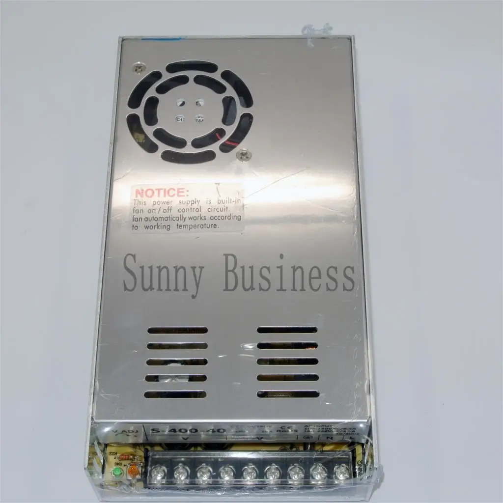Лучшее качество 40 V 10A 400 W импульсный источник питания Драйвер для CCTV камеры светодиодные полосы AC 100-240 V вход в DC 40 V