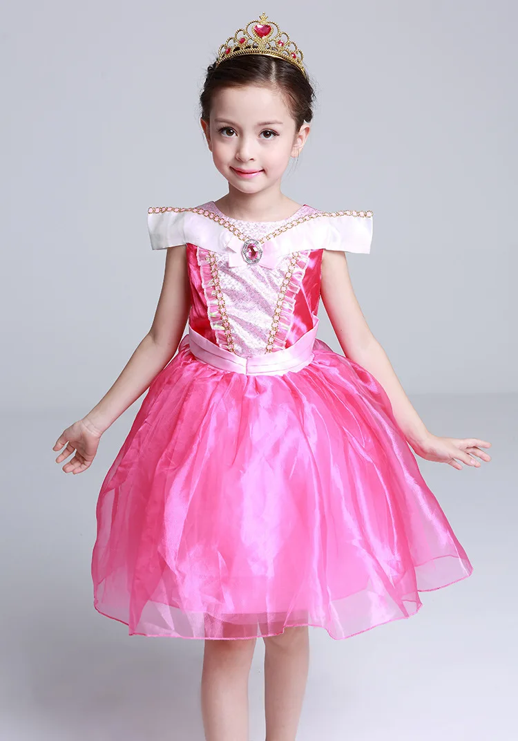 Girl Spring Summer Wear Dress Children Lace Full Halloween Princess Mesh | Детская одежда и обувь