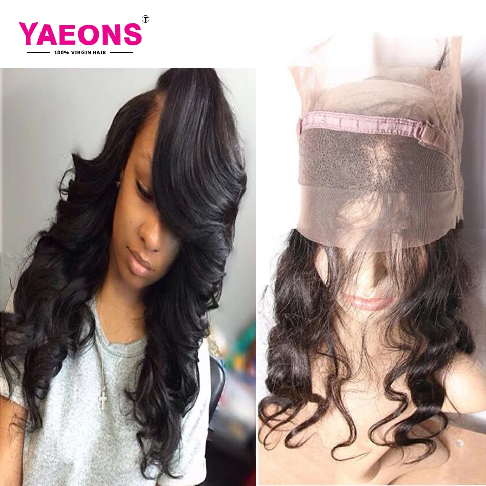 Indian Virgin Hair With Frontal Closure 360 Lace Bundles Human Body Wave |