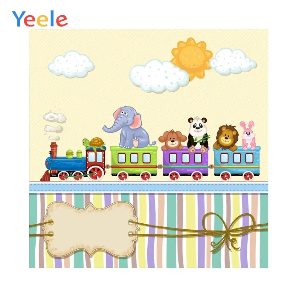 Yeele фоны для фотосъемки на день рождения с изображением животных подгонянных