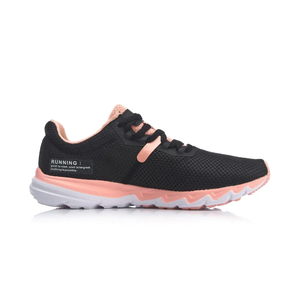 Женские кроссовки для фитнеса Li Ning легкие дышащие бега с устойчивой опорой