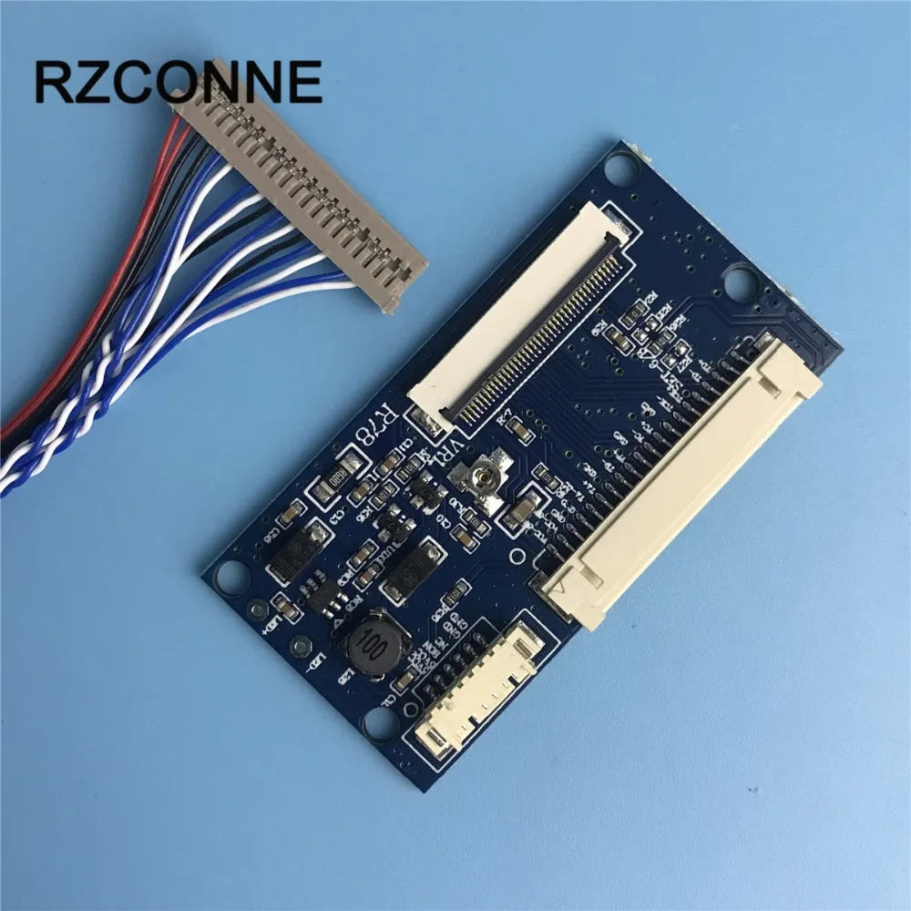 Разъем LVDS DF14 20Pin 1ch 8 бит/6 бит до 40P 0 5 мм с кабелем для EJ070NA 01J EJ080NA 04B 04C EJ101NA 01