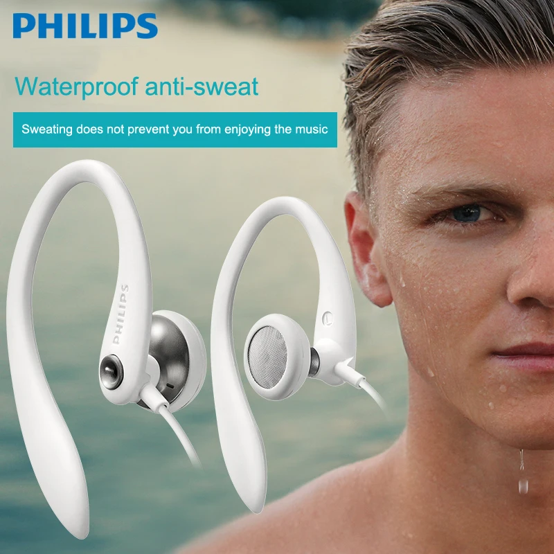 Наушники Philips SHS3300 подвесного типа спортивные наушники с функцией шумоподавления