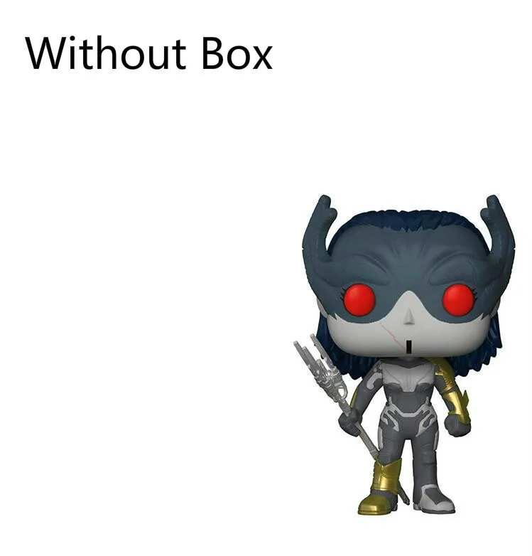 No Box FUNKO POP Marvel Мстители 3 Бесконечная война Человек-паук модель игрушки Raytheon фигурка Коллекционная детская игрушка - Цвет: No Box