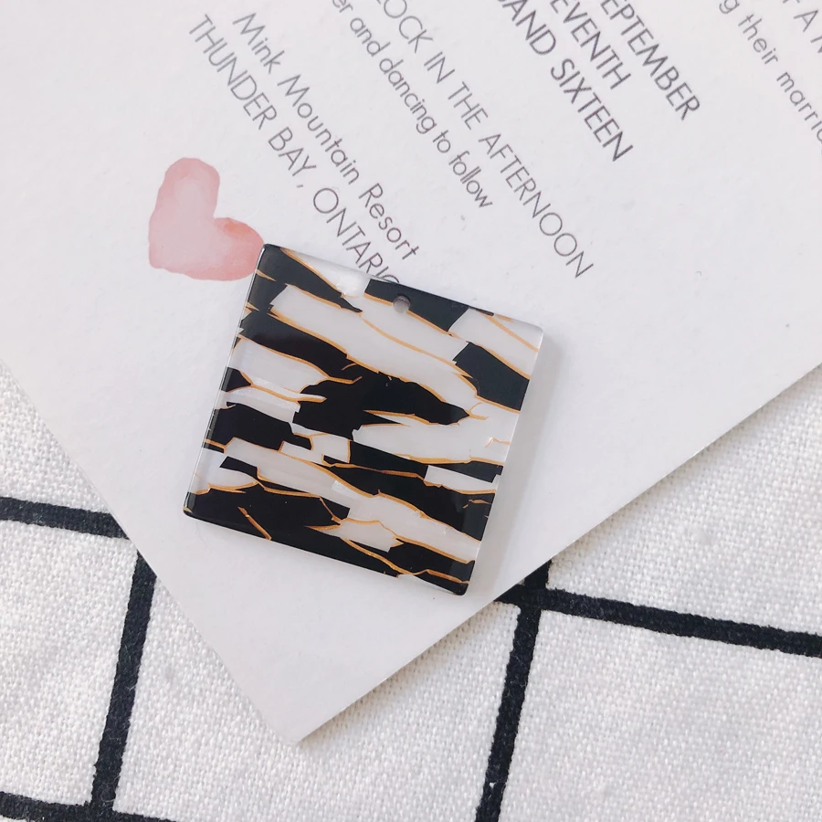 

4 Pieces/lot Square Jewelrytassel jewelry finding sconnectors for jewelry jewelry making suppliesOther