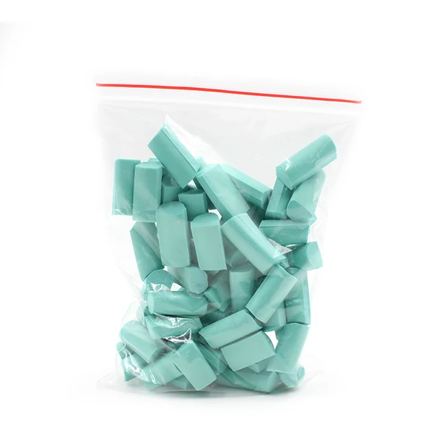 Blue green 70 шт. губки слизи бусинки кусочки дополнение поставки слаймов аксессуары наполнитель подвески для слизи пены кусок глины грязи модель инструмента - Цвет: Blue green