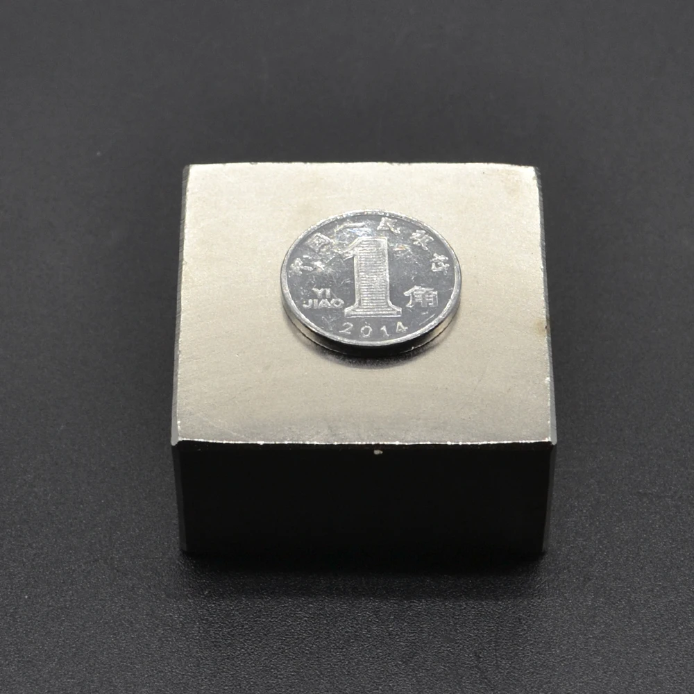 N52 1 шт. Блок 40x40x20 мм сверхмощный редкоземельный блок NdFeB магниты 40*40*20|Магнитные