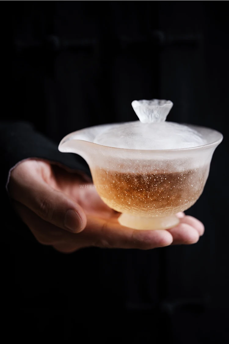 1 шт. WIZAMONY китайский чайный набор кунг-фу gaiwan Чайник чашки ярмарка кружка чайный набор японский Лотос ледяной цветной глазури пуэр посуда для напитков