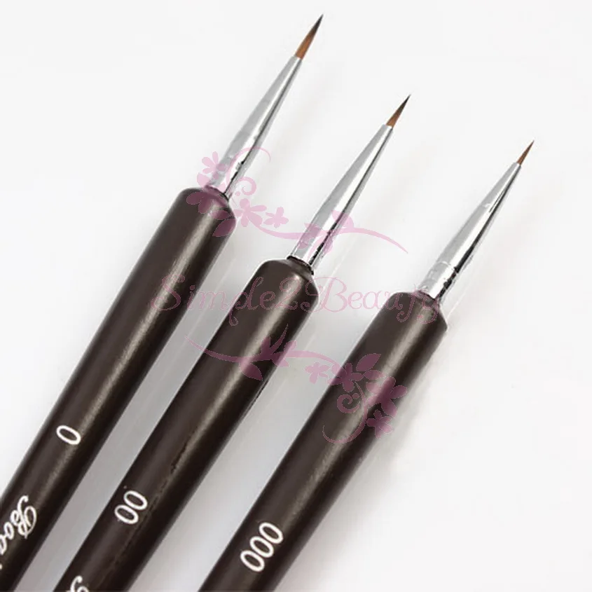 1 Набор 3 размера крошечный рисунок лайнер страйпер для детальной живописи