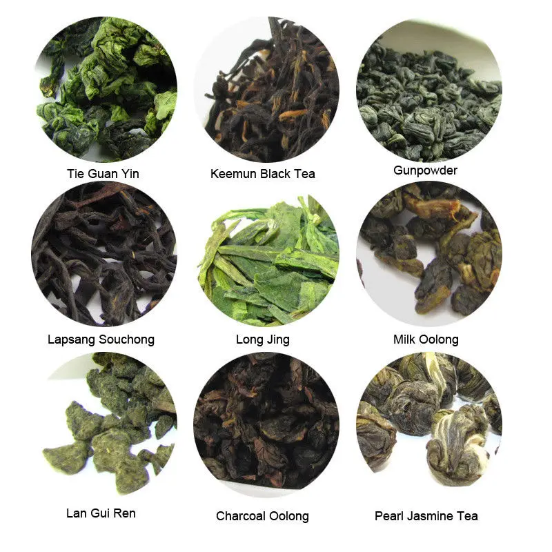 9 Типа Ассорти Улун Пуэр Чай 90 г Пу эр пуэр|tea pollen|tea tree oil washtea 100g |