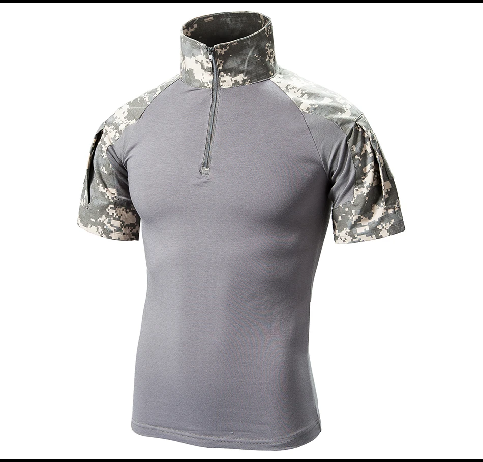Refire gear штурмовая камуфляжная тактическая футболка мужская с коротким рукавом американская армейская Боевая футболка с лягушкой летняя Мультикам Военная футболка