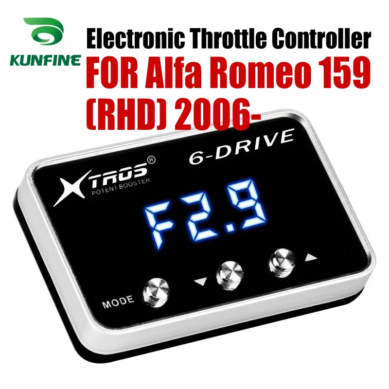 

Автомобильный Электронный регулятор дроссельной заслонки, усилитель скорости акселератора для Alfa Romeo 159 (RHD) 2006-2019, аксессуары для тюнинга де...