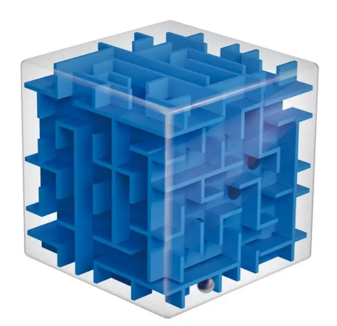 3D Gemini Ball Maze Skew куб пазл Игрушки для раннего детства развивающие умственные