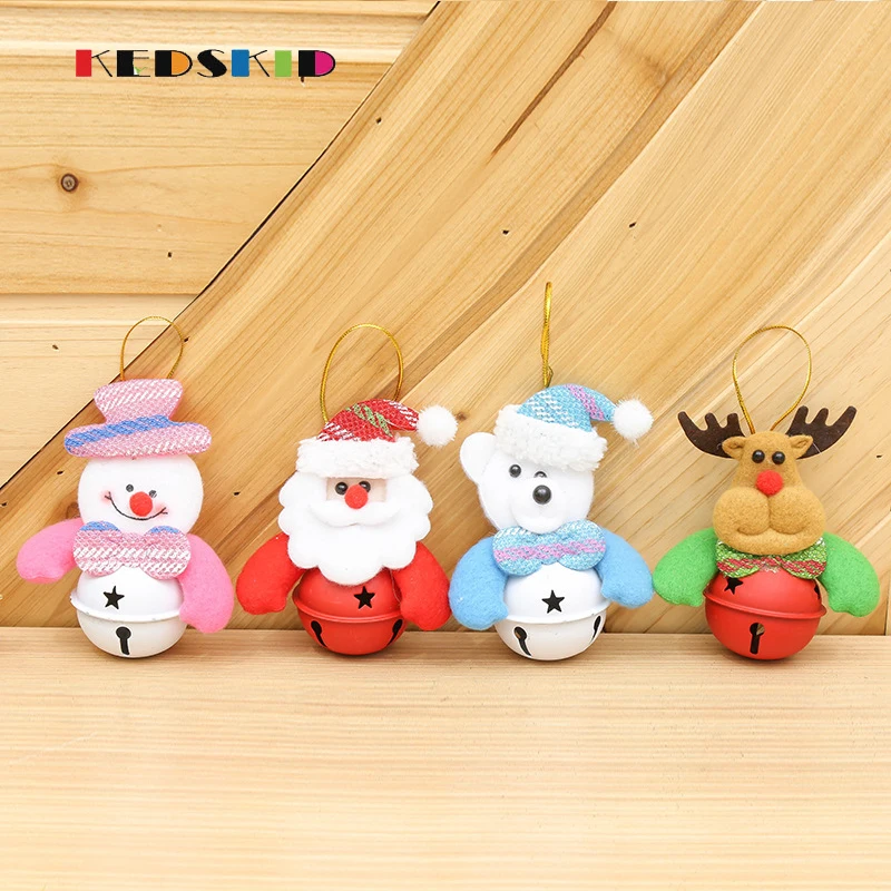 8*10cm The new Christmas tree ornaments Santa Claus Snowman elk doll accessories Dolls Toys | Игрушки и хобби
