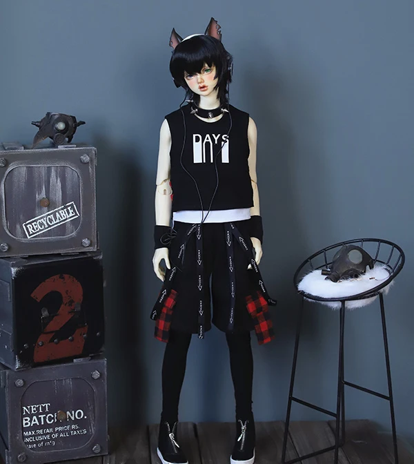 D01 P268children ручная работа игрушка 1/3 1/4 аксессуары для куклы кукла BJD/SD рок н ролл