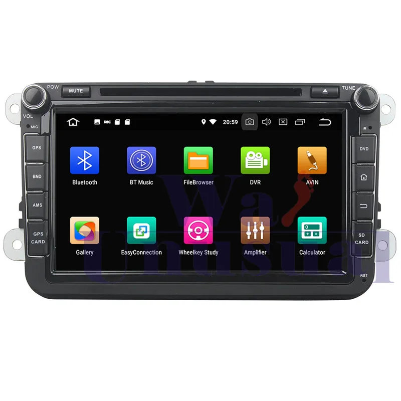 DVD-плеер wanобычно на Android 9 0 для VW Magotan/Caddy/Passat/ Sagitar/Tiguan/Touran/ Jetta/Seat/CC/Polo GPS-навигация