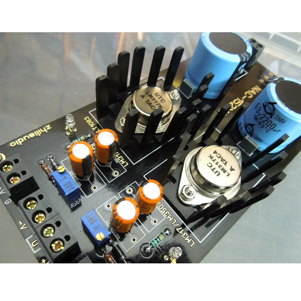 1 шт. DIY LM317 регулируется Питание зарядная Модульная плата 2 37 V|Усилители мощности|