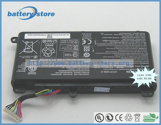 Новый оригинальный AS15B3N Predator 17 15 G9-591-713C G9-792-72S6 G9-793-718K 14 8 V аккумулятор 5700 мАч |
