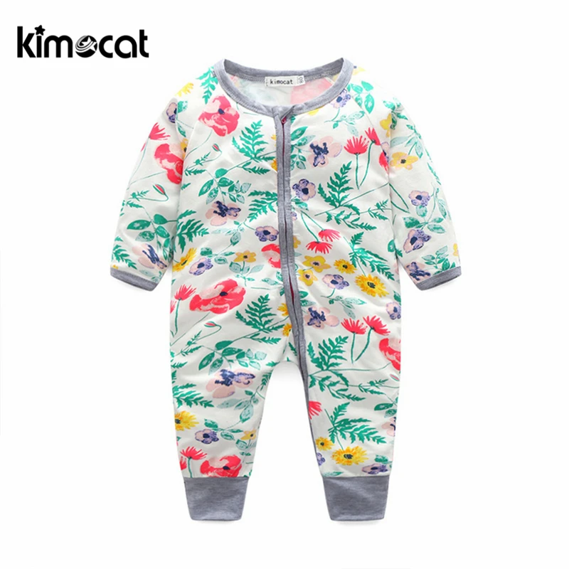 Kimocat/Одежда для новорожденных мальчиков и девочек; детские комбинезоны с длинными рукавами; Одежда для Хэллоуина; Детский комбинезон для малышей
