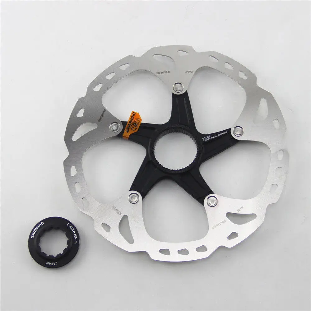 Оригинальный Shimano Deore XT SM RT81 велосипед гидравлический дисковый тормоз ротор 160 мм